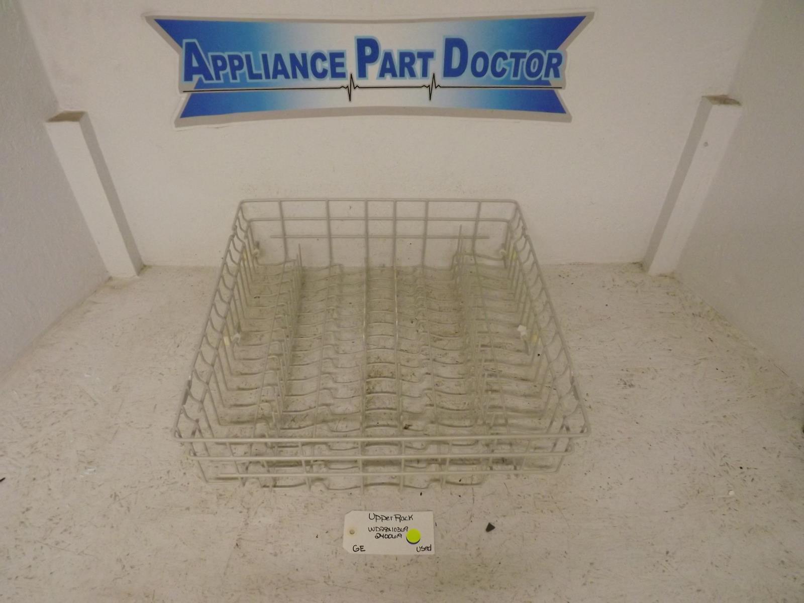 GE Dishwasher WD28X10369 2400619 Upper Rack Used GE Dishwasher WD28X10369 2400619 Upper Rack Used